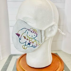 Hello kitty unicorn face mask reflective